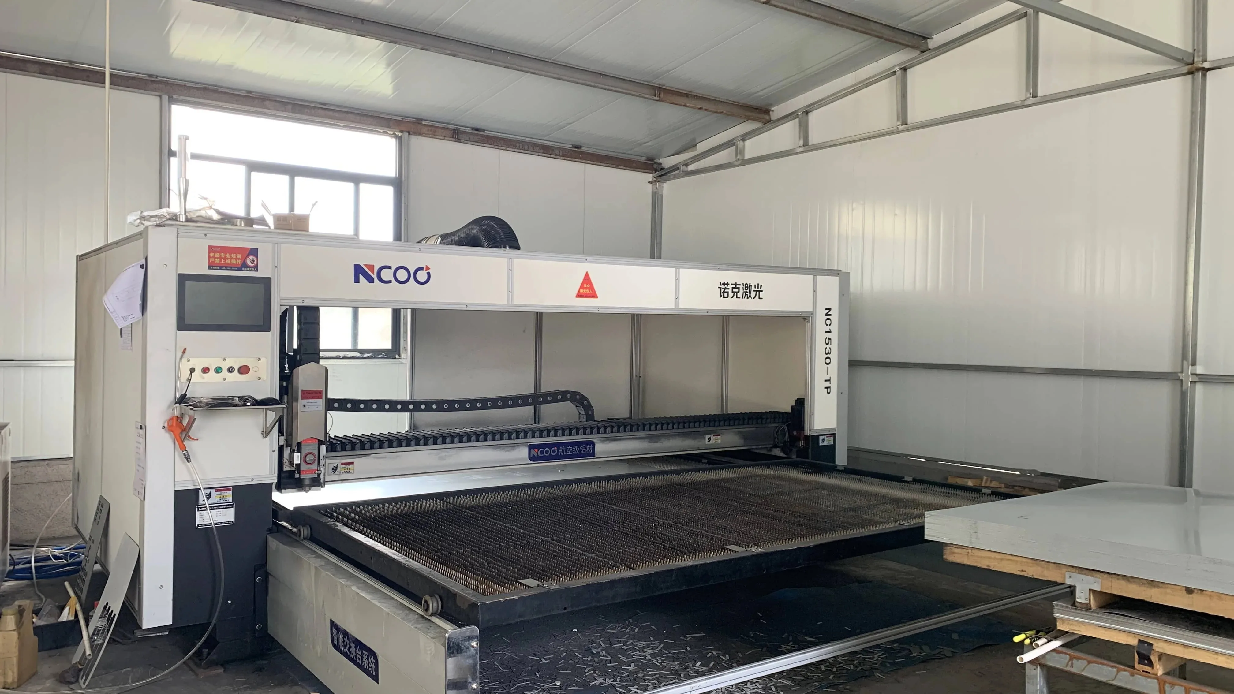 CNC laser cutting for exhaust fan components